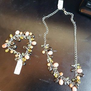 Necklace and Bracelet Set
